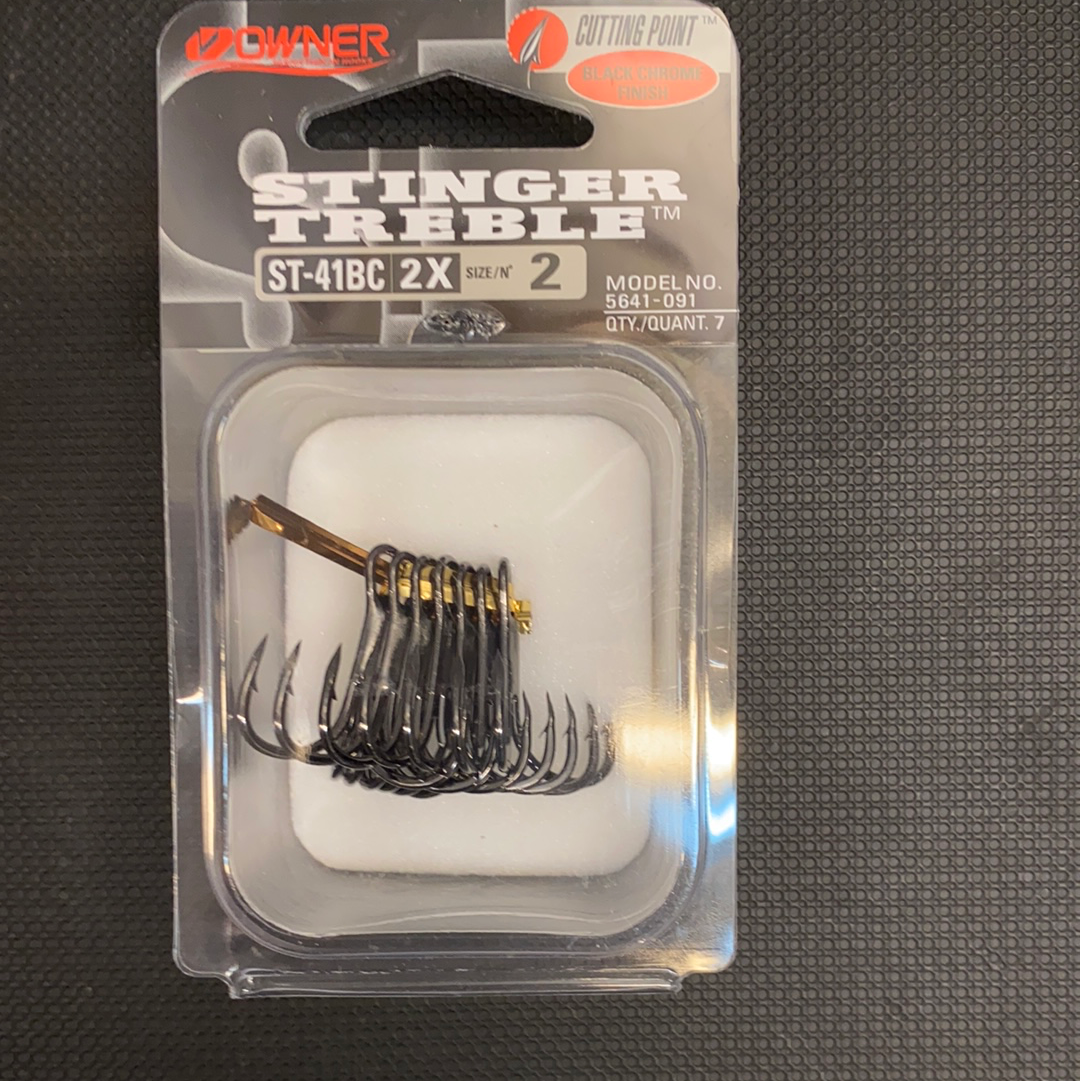 Owner 2 Stinger Treble 2X