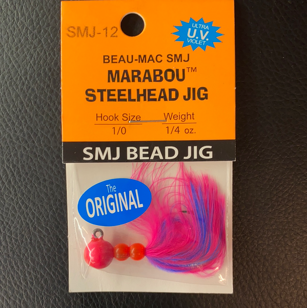 Marabou Steelhead Jig 1/4oz SMJ-12