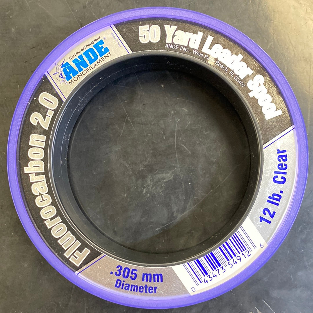 Ande Fluorocarbon 2.0 12lb test
