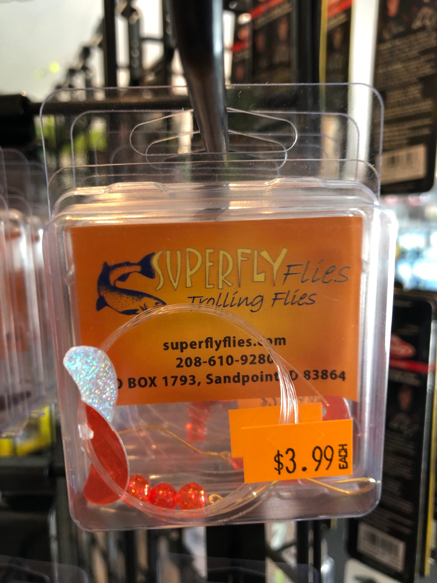 Spinner Orange Walleye Rig