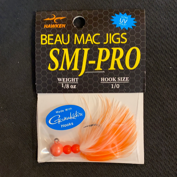 Beau Mac Jigs 1/8oz Orange