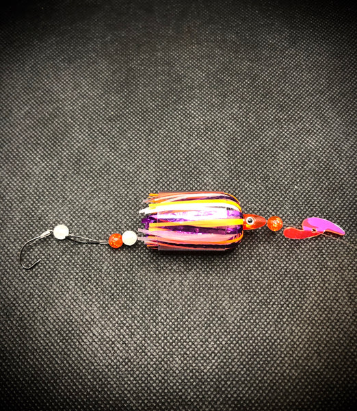 2” Orange and purple