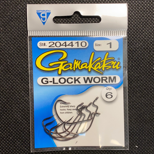 Gamakatsu size 1 G-Lock Worm