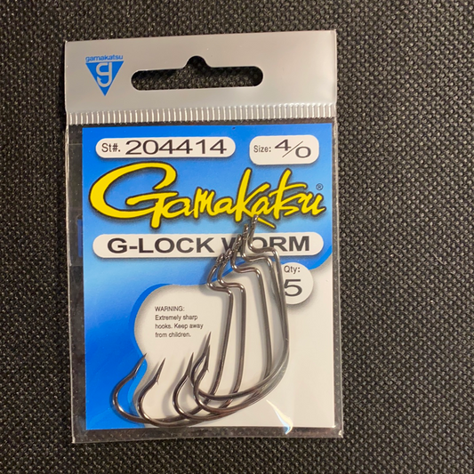 Gamakatsu 4/0 G-Lock Worm