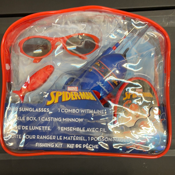 Spider-Man fishing kit