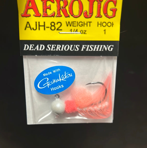 Aerojig 1/4oz Pearl peach white