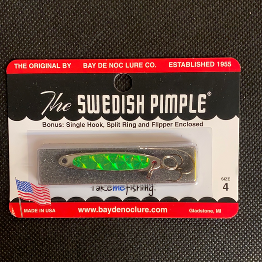 Swedish Pimple 4 Chartreuse Prism
