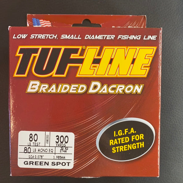 Tuff Line 80lb test Braided Dacron