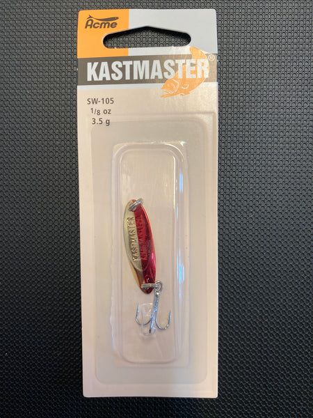 Kastmaster 1/8 (gold/red)