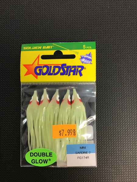 Gold Star mini sardine 2 (double glow)
