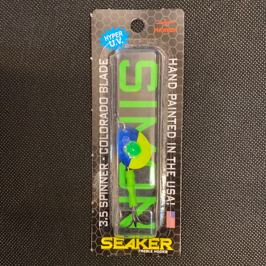 Simon Spinner 3.5 Spinner (Blue/Chartruse-Silver)