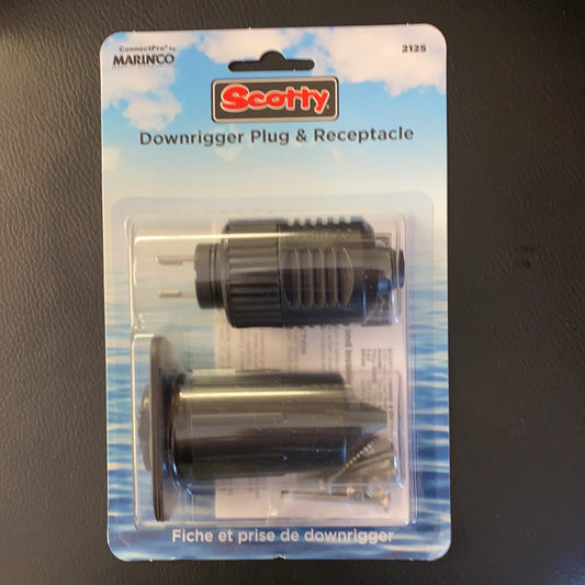 Scotty Downrigger Plug & Receptacle