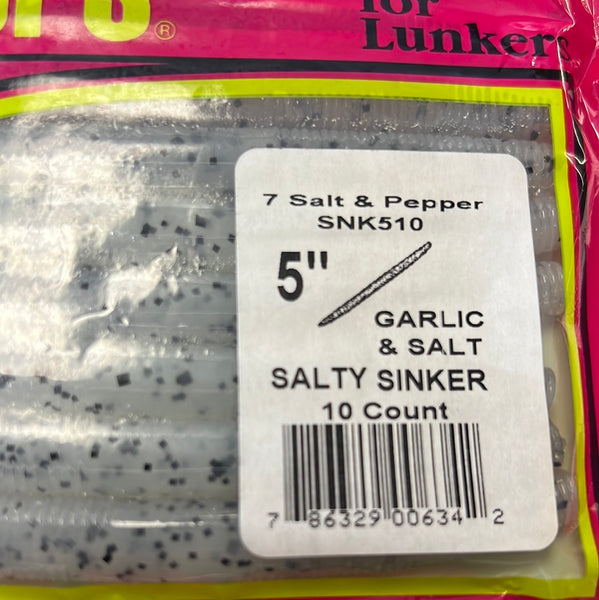 Chompers 5” salt & pepper