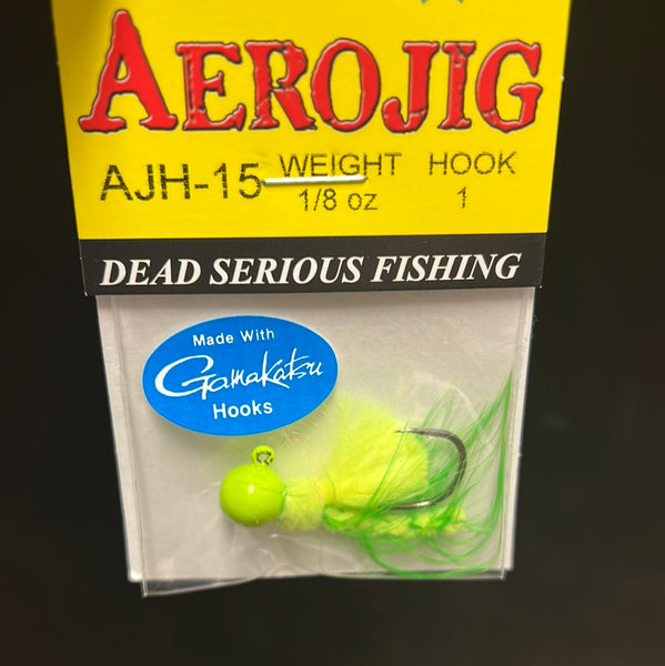 Aerojig 1/8oz Chartreuse