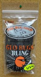 Glo Bug bling yarn black