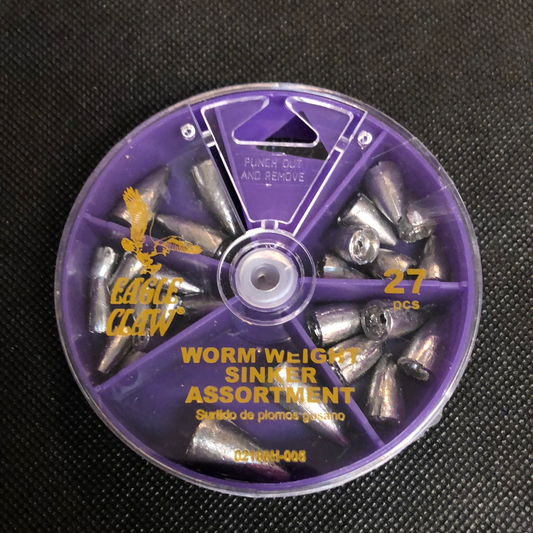 Worm weight assortment