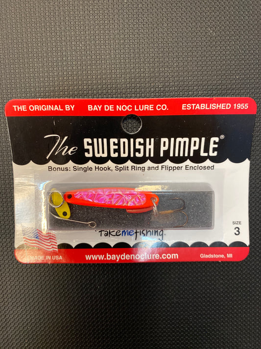 Swedish Pimple size 3 Orange Ice