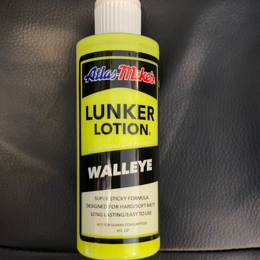Atlas Mikes lunker lotion walleye