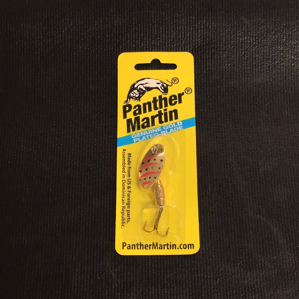 Panther Martin Deluxe Gold/Black/Red 1/4oz
