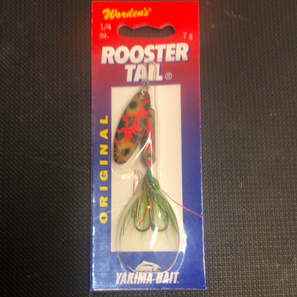 Rooster Tail 1/4oz bleeding frog