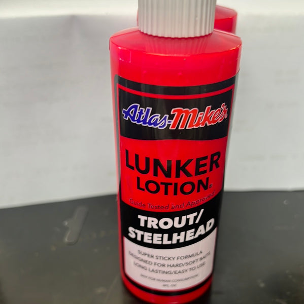 Mikes Lunker Lotion trout/steelhead