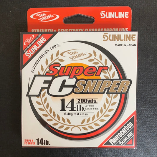 Sunline Super FC Sniper 200yds 14lb Clear