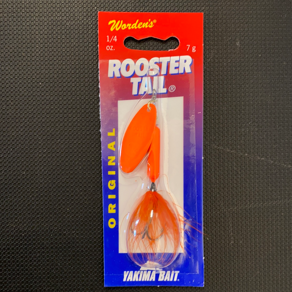 Rooster Tail 1/4oz (orange fluorescent)