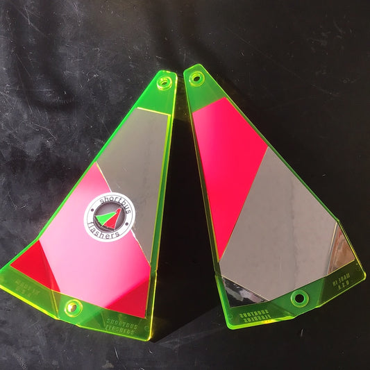 Shortbus Flashers 8” Pink Twisted Addiction
