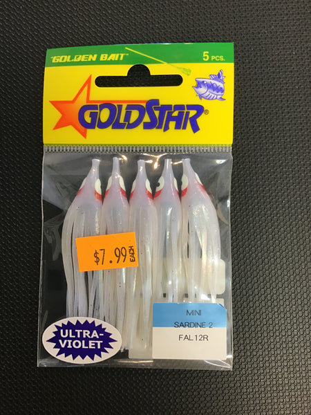 Gold Star mini sardine 2 (white)