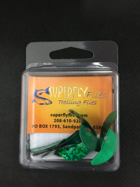 Superfly Green Spinner Blades