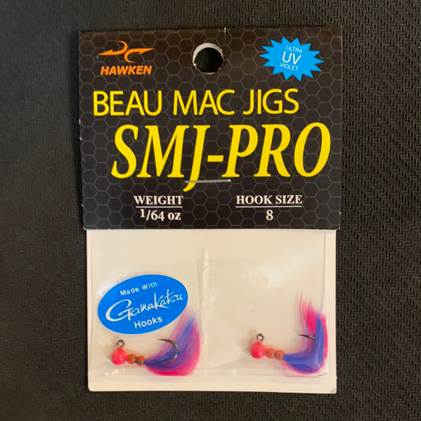 Beau Mac Jigs 1/64oz pink/purple
