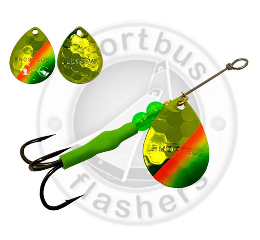 Shortbus 3.5 spinner green mex hat