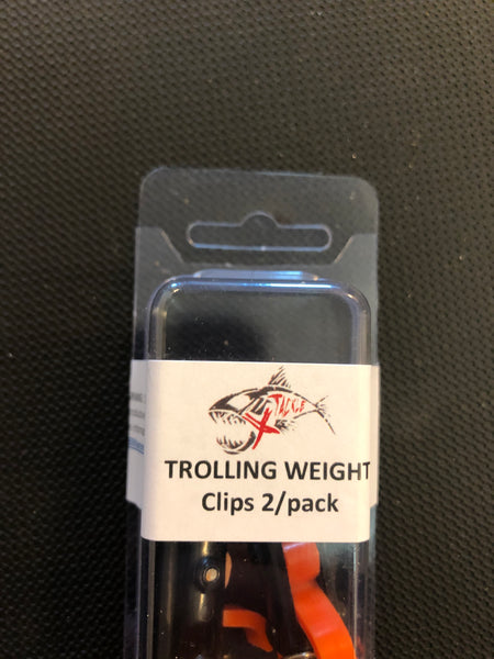 Xtackle Trolling Weight Clips (2 pack)