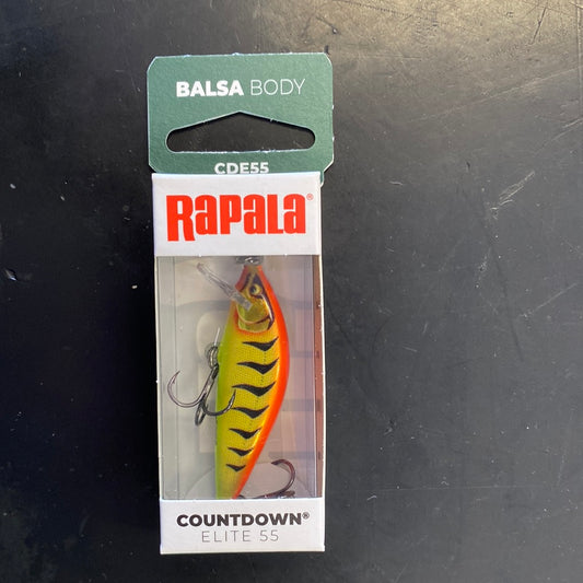 Rapala Countdown Elite 55 GildedHot Tiger