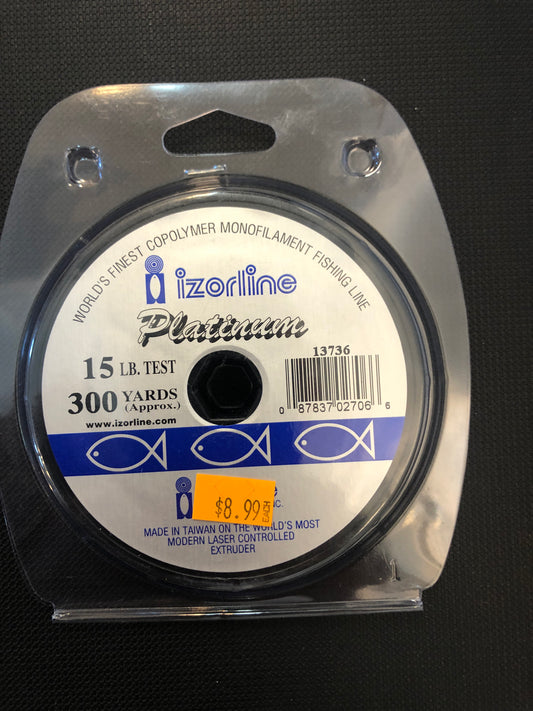 Izorline Platinum 15lb test