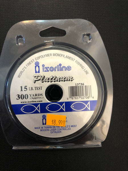 Izorline Platinum 15lb test