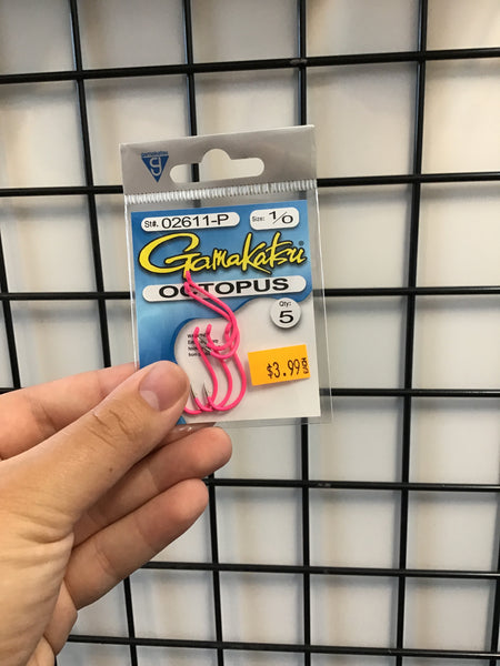Gamakatsu octopus pink size 1/0