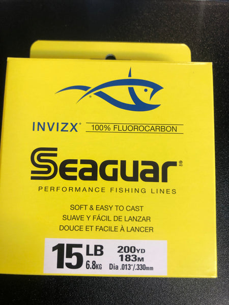 Seaguar Invizx 15lb fluorocarbon – Superfly Flies