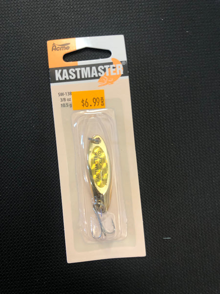 Kastmaster 3/8 (Gold/ Gold fish tape)