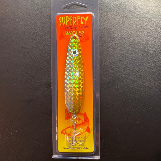 High flash Gold 4.5 Trolling Spoon