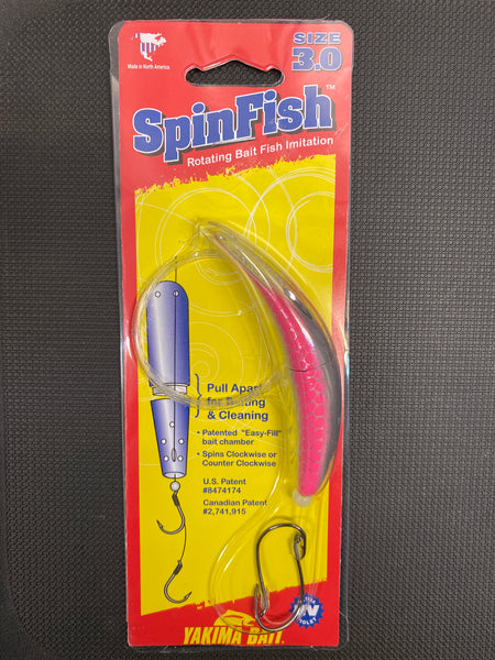 Spin Fish 3.0  (silver pink scale)