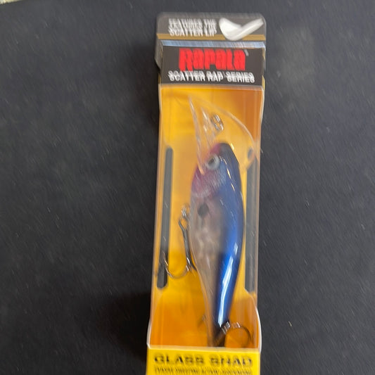 Rapala scatter rap glass shad (glass purple shad)
