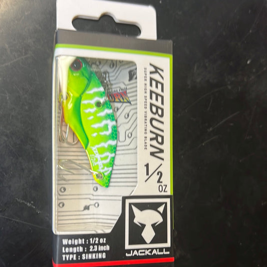 Jackall Keeburn 1/2oz blueback chart