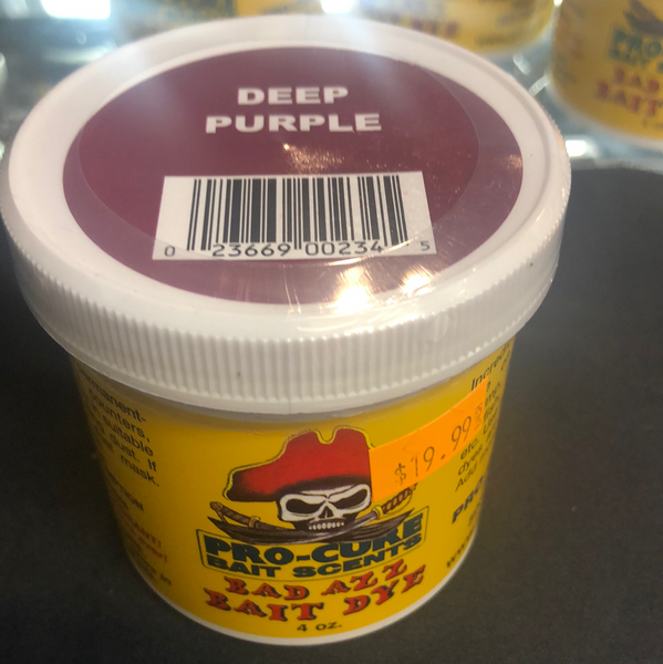 Pro Cure bad ass bait dye (deep purple)