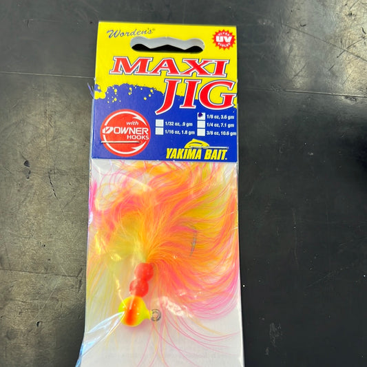 Maxi jig 1/8oz sunrise