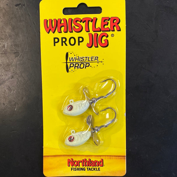 Northland Whistler Prop Jig 3/8oz Glow