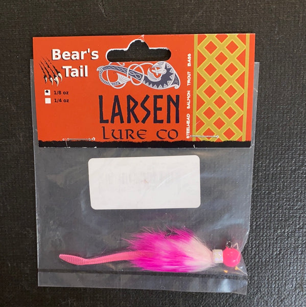 Larsen Lure Bear's Tail 1/8oz Pink / White