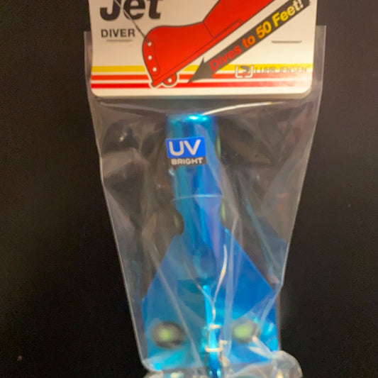 Jumbo Jet Diver  50' Blue Chartreuse UV