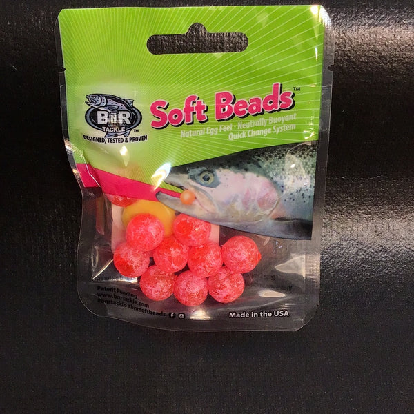 BnR Soft Beads 12mm, 10-PK (Molted Red)
