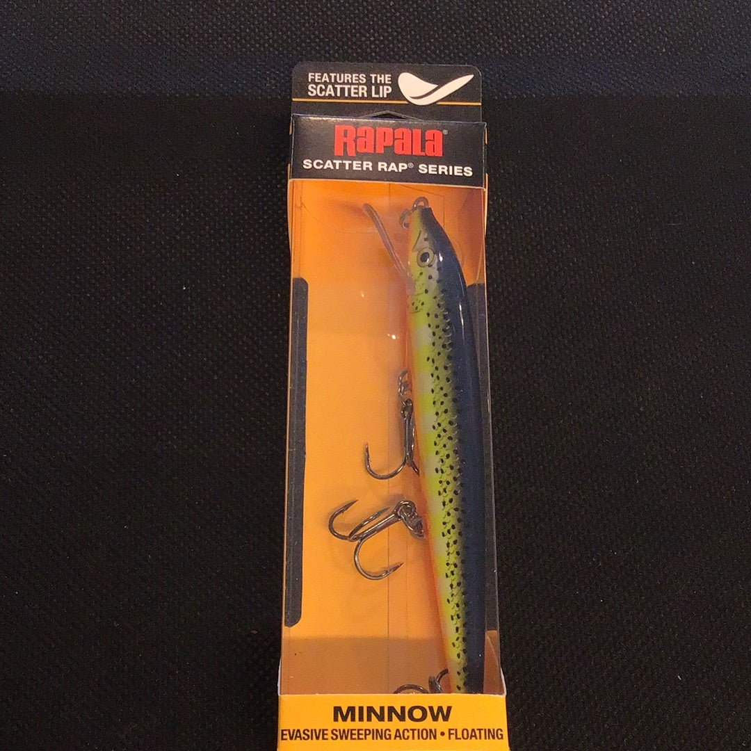 Rapala Scatter Rap minnow 11 (Hot Steel)